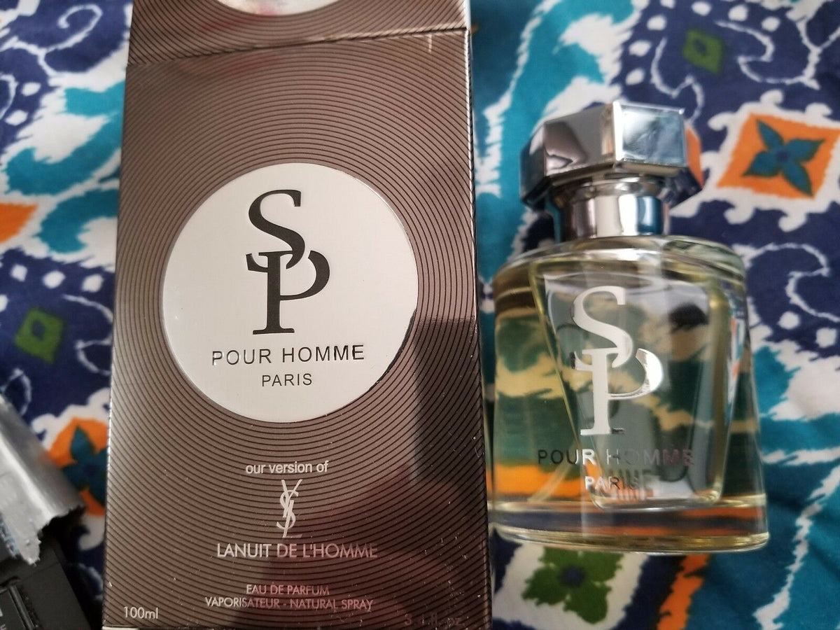 SP Pour Homme by Secret Plus 3.3 3.4 oz 100 ml Eau de Parfum EDP NEW SEALED BOX