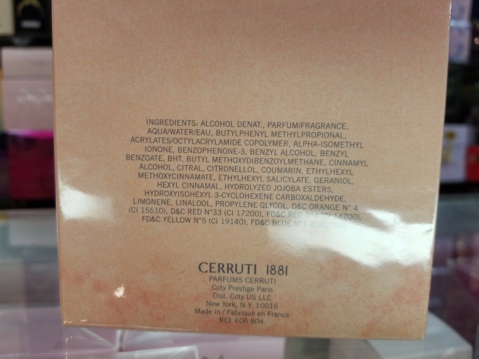 1881 by NINO Cerruti Perfume 3.3 oz / 3.4 oz EDT Spray New In SEALED Box for Her