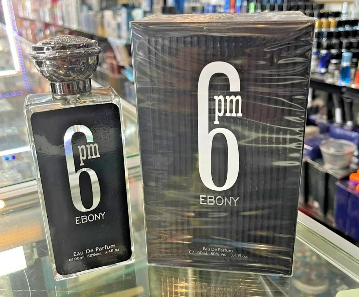 6 PM Ebony by Secret Plus 3.4 oz 100 ml EDP Eau de Parfum Spray * NEW IN BOX