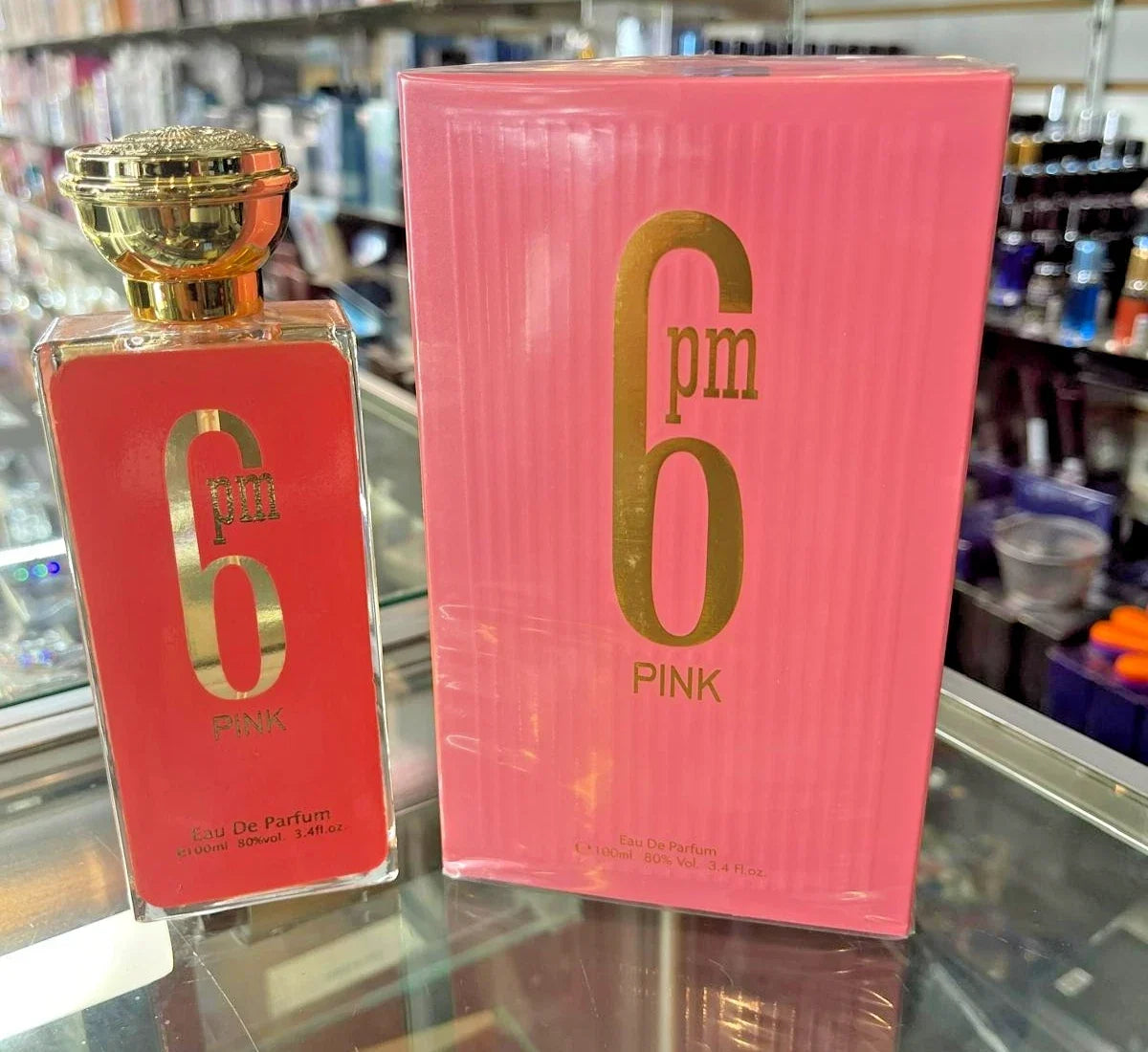6 PM PINK by Secret Plus 3.4 oz 100 ml Eau de Parfum EDP for Women NEW IN BOX